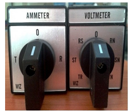 SƠ ĐỒ ĐẤU DÂY CÔNG TẮC CHUYỂN MẠCH  SWITCH VOLT AMPER 